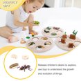 thumbnail image 4 of pitrice 1 Set Modèle de Ver Pique Matériau Plastique Premium Figurines d'Insectes Significatives Modèles Éducatifs Précoces pour Projet Scolaire Fourmi Rouge, 4 of 6