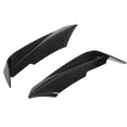 thumbnail image 1 of Front Bumper Vent Spoiler, UV Protective Wearproof Stylish Front Bumper Fin Left Right  For Car Carbon Fiber Style, 1 of 8