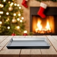 thumbnail image 2 of Rect. Serving Tray With Handle (Silver), 2 of 3