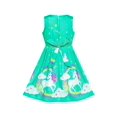 thumbnail image 2 of Girls Dress Turquoise Unicorn Rainbow Summer Sundress 6 Years, 2 of 6