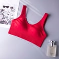 thumbnail image 3 of Yuyuzo Sports Bras for Women Full Coverage High Support Solid Color Yoga Workout Seamless Underwear, 3 of 4