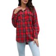 thumbnail image 1 of Pompotops Cardigan en Tricot Ample à Rayures pour Femmes, Veste Chandail pour Femmes et Liquidation d'Hiver, 1 of 7