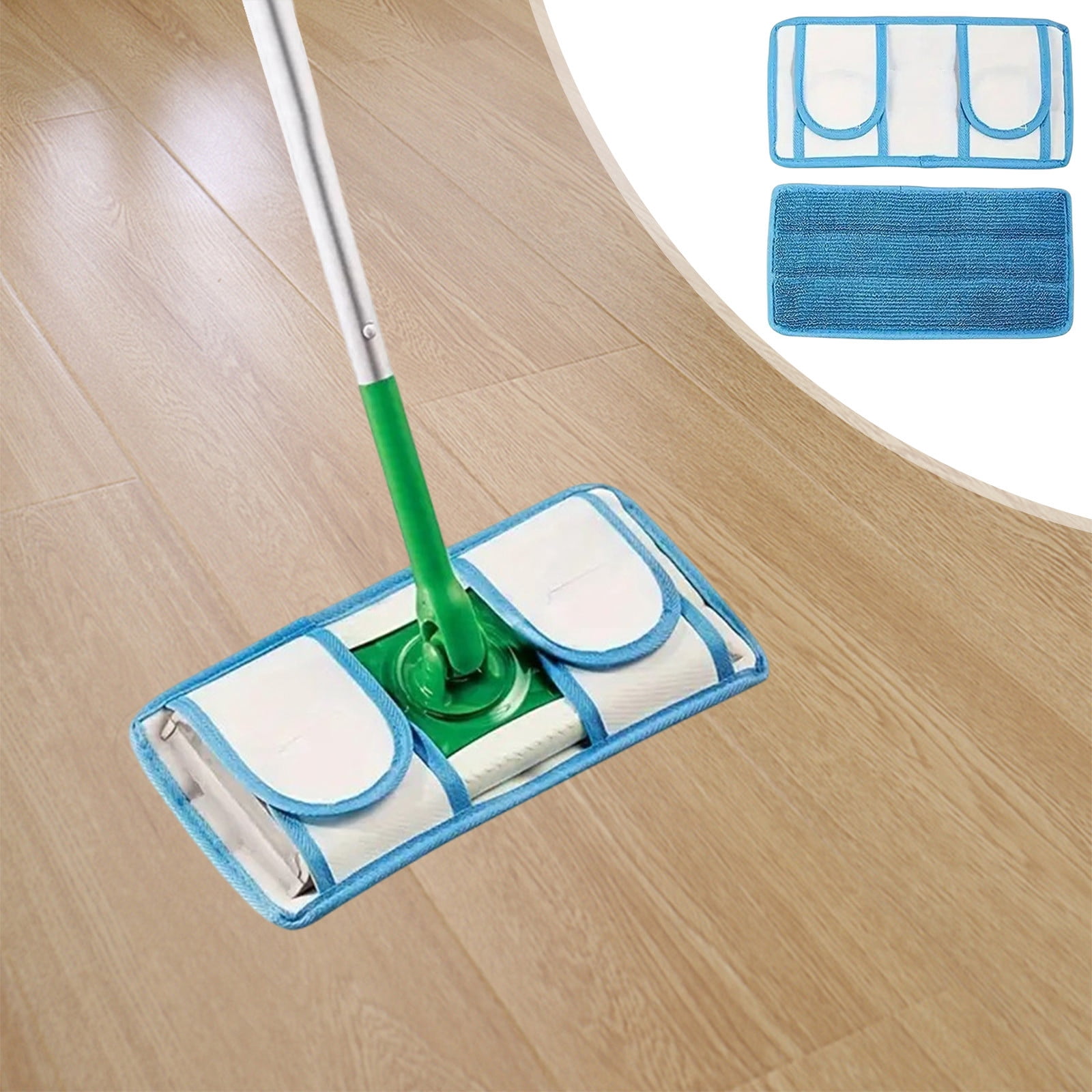 Household Flat Mop Cover Replaceable Mop Cover Rotating Hand Mop Cloth Mop Cover