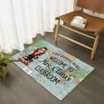 thumbnail image 5 of Tapis de Bienvenue pour Enseignant en Classe avec Motif de Craie de Cire Rentrée des Classes Entrée Plancher pour, 5 of 5