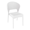 thumbnail image 3 of Compamia Daytona Ensemble de Salle à Manger de Patio 5 Pcs, Blanc, 3 of 6