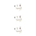 thumbnail image 3 of Ruiboury Miniature Bathtub Toilet Sink Mirror Set Addition For Mini House type 1 3Set, 3 of 6