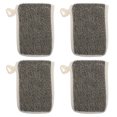 thumbnail image 3 of 4pcs Durable Bath Soap Pouch Bathing Exfoliating Foaming Mesh Bag for Shower, 3 of 7