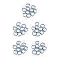 thumbnail image 2 of ZheElen O Pince pour Acier Zingué 10 Pack Robuste et Durable 25 à 28mm 5Set, 2 of 6
