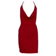 thumbnail image 4 of MesaSe Femmes Sexy Robe d'Été Mode Femmes Sexy Profonde V-Cou Licol Dos Nu Fente Mini Partie Club Robe, 4 of 6