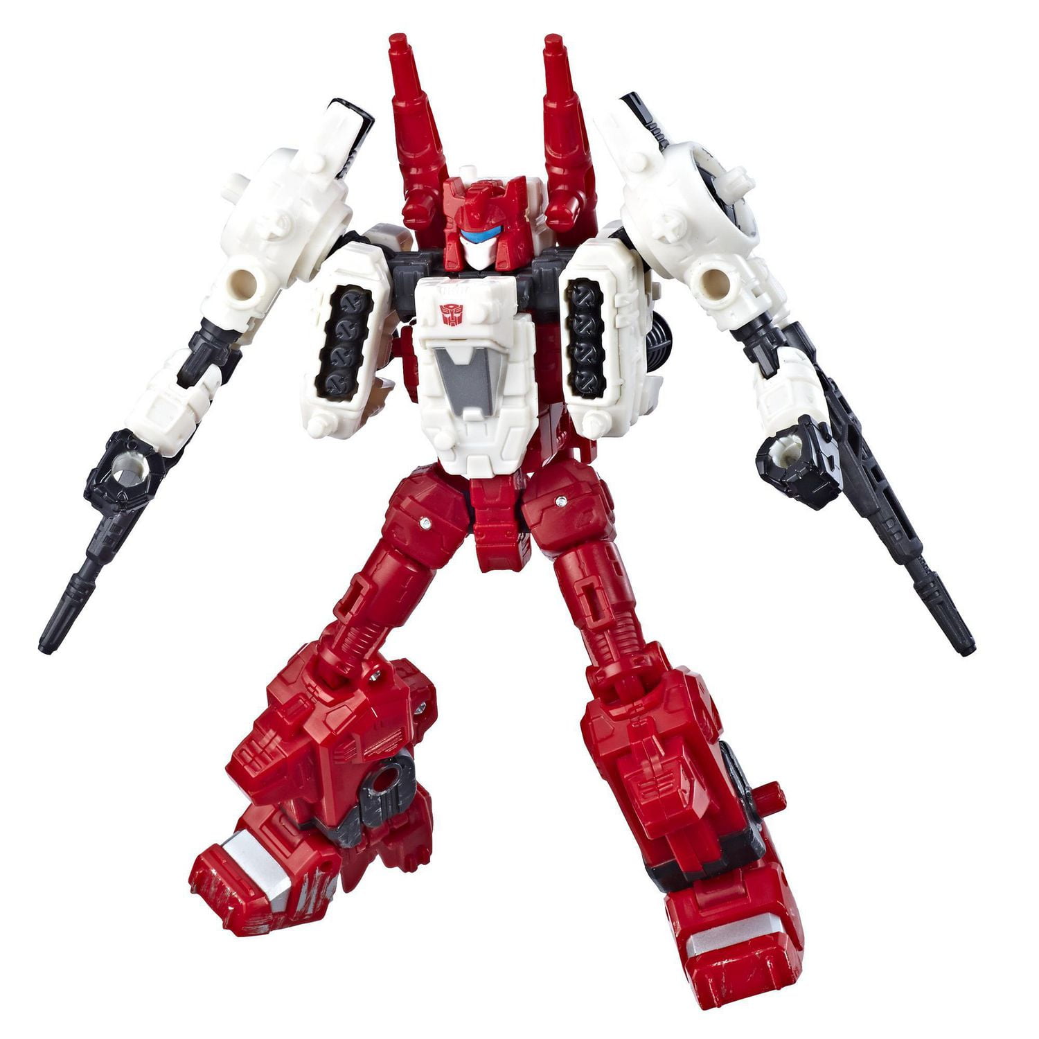Jouets Transformers Generations War for Cybertron, figurine weaponizer Six-Gun WFC-S22 de luxe