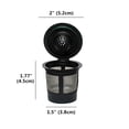 thumbnail image 3 of 12 PCS Reusable K Cups For 2.0 and 1.0 Brewers  Fit For Easy To Use Refillable Single Cup Coffee Filters - Eco Friendly Stainless Steel Mesh Filter, 3 of 5