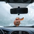 thumbnail image 4 of Wzzjkit Flat Western Saddle Cowboy Flat Pendant Car Rearview Mirror Backpack Accessories Pendant, 4 of 6