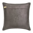 thumbnail image 3 of The HomeCentric Cushion Covers, Grey Pack of 2, 18"x18" (45x45 cm) Pillow Covers, Silk Quilted Jacquard Throw Pillows For Sofa, Geometric Pattern Modern Style Easter - Symmetry, 3 of 3