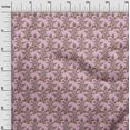 thumbnail image 2 of oneOone Cotton Poplin Fabric Leaves & Floral Block Printed Craft Fabric BTY 56 Inch Wide, 2 of 5