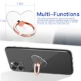 thumbnail image 3 of Cell Phone Ring Holder Stand, Transparent Phone Ring Stand Holder Cell Phone Ring Holder Finger Grip 360 Degree Rotation, 3 of 7