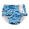 thumbnail image 1 of i Play Boys Swim Diaper Royal Undersea-18 Months, 1 of 7