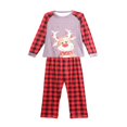 thumbnail image 1 of Matching Family Christmas Suits for Adults and Kids Holiday  Sleepwear Set, 1 of 7