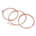 thumbnail image 3 of Acoustic Guitar Strings, Steel Universal Practical Replacement Guitar Strings, Anti-rust Classic Guitar For Folk Guitar Acoustic Guitar 3Set Rose Copper Strings, 3 of 8