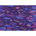 thumbnail image 1 of Ahgly Tapis Rectangulaire Lavable en Machine Intérieur Transitionnel Iris Violet, 6 Pieds x 9 Pieds, 1 of 7