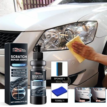 Cadeaux de Vacances! Agent de Réparation de Rayures Gspmoly Peinture de Voiture Réparation de Rayures Liquide de Réparation de Voiture Utilisé pour Cars et Motos 120Ml Cadeaux de Vacances