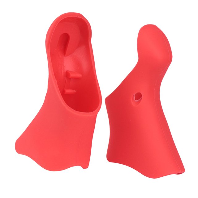 jinwen Bike Shifter Lever Cover Lever Protector Road Bike Brake Lever Hoods Red