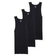 thumbnail image 1 of Jockey Men's 100% Cotton Tall Man A-Shirt Tank - 3 Pack, 1 of 4