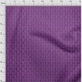 thumbnail image 3 of oneOone Viscose Chiffon Fabric Dot & Floral Block Print Sewing Fabric BTY 42 Inch Wide, 3 of 4