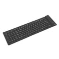 thumbnail image 4 of Foldable Silicone Silent Keyboard, Silicone Keyboard,108 Key Portable Soft Rubber Lightweight Waterproof Rollup Keyboard for Laptop PC Computer Travel Office Home, 4 of 8