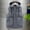Grey, variant on Viluyesy Men's Winter Down Quilted Vest Hoodie Jakets for Men Winter Vests Full Zipper Stand Collar Softshell Sleeveless Waistcoat Outdoor Athletic Work Vest Black XL
