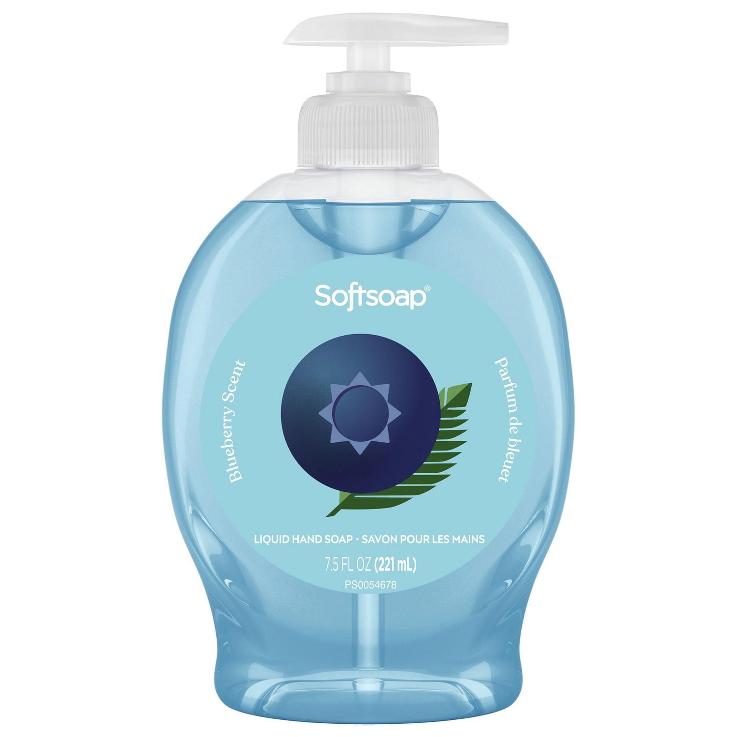 Softsoap Limited Edition Liquid Hand Soap, Blueberry Scent, 221 mL Pump Bottle
