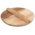 thumbnail image 1 of Couvercle en Bois pour Wok Couvercle en Bois pour Bol de Cuisine Couvercle Rond en Bois pour Remplacement, 1 of 5