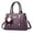 Purple_002, variant on Ediodpoh Womens Handbags Ladies Purse Satchel Shoulder Bags Roomy Fashion Tote Leather Bag Totes Black
