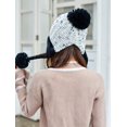 thumbnail image 4 of ORUYROP Bonnet d'Hiver Épais pour Femmes avec Cache-Oreilles de Ski à Double Couche, 4 of 7