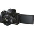 thumbnail image 4 of Canon EOS M50 Mark II Mirrorless Digital Camera with 15-45mm Lens + 64GB + Extra Battery + Case + More(International Model), 4 of 5
