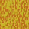 thumbnail image 1 of Ahgly Company Machine Washable Indoor Square Transitional Neon Orange Area Rugs, 4' Square, 1 of 7