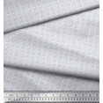 thumbnail image 3 of Soimoi Poly Georgette Fabric Geometric Cube Shirting Print Sewing Fabric Yard 52 Inch Wide, 3 of 3