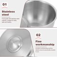 thumbnail image 4 of Shisuyan Egg Bowl Stainless Steel 1Set 5.1X5.1X2.8In, 4 of 8