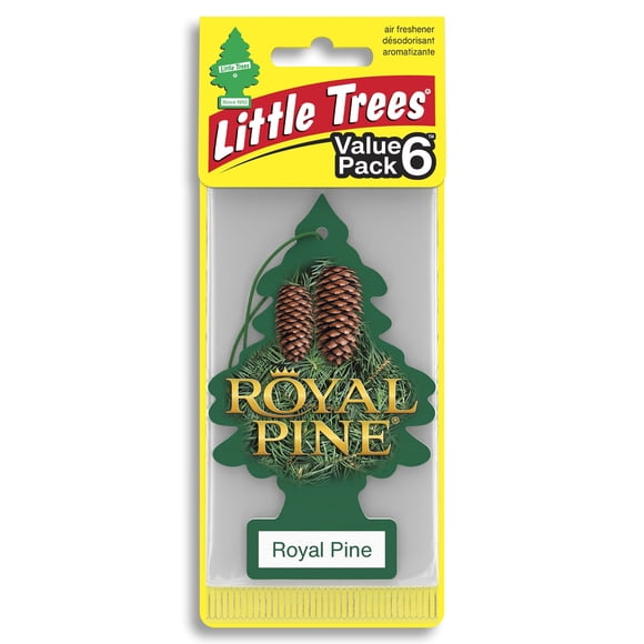 LITTLE TREES air freshener Royal Pine 6-Pack