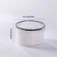 thumbnail image 2 of Fresh Keeper Plastic Produce Storage Containers with Lids - Salad Berry Lettuce Food Meat Organizer, 2 of 5