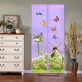 thumbnail image 3 of Butterfly Windmill Summer Magnetic Screen Window Door Anti Mosquito Fly Curtain, 3 of 8