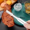 thumbnail image 3 of Stainless Steel Ice Tongs Strong Grip Versatile for Kitchen BBQ Bar, 3 of 7