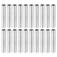 thumbnail image 1 of Unique Bargains Écrou d'Accouplement Rond M4x0,7mm 30mm Fileté Connecteur de Tige de Tige Tube de Goujon 20 Pack, 1 of 4