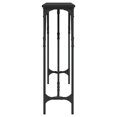 thumbnail image 3 of vidaXL Table Console Noire 140x23x75 cm Bois Manufacturé, 3 of 5