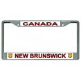 thumbnail image 1 of Cadre de Plaque d'Immatriculation Chrome du Nouveau-Nouveau-Brunswick pour Canada, 1 of 1