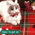 thumbnail image 4 of Cadeaux de Noël pour Chat Collier Nœud pour Chat de Noël - 1 Paquet Collier Nœud pour Chaton de Noël Collier pour Chat de Noël Collier pour Chat de Noël, 4 of 6