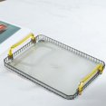 thumbnail image 3 of yuksok Restaurant Serving Tray Living Room Bathroom Tray Gray, 3 of 6