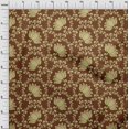 thumbnail image 4 of oneOone Polyester Spandex Brown2 Fabric Asian Block Sewing Material Print Fabric By The Yard 56 Inch Wide, 4 of 4
