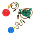thumbnail image 2 of EQWLJWE Outdoor ToysClimbing Rope with and Disc Tree Seat Set Kids Outdoor Set, 2 of 6