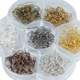 thumbnail image 4 of Box Mixed Color Jewelry Findings Earring Hooks Ear Wire for Jewelry Making, 4 of 5