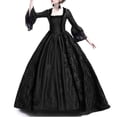 thumbnail image 5 of UPPADA Costumes Gothiques pour Femmes à Manches Longues Robes Victorian Grande Taille Robe Corset Robe Maxi Fluide Robe de Fête Robe Cocktail Robe Lacée Robe de Mascarade Jolies Robes de Bal Soldes 2024, 5 of 5